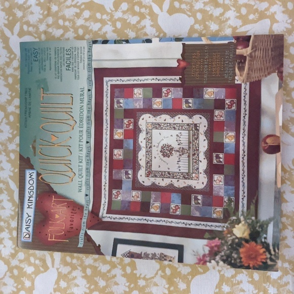 Daisy Kingdom Other - VTG DAISY KINGDOM quilt kit easy beginner sewing craft wall quilt mug cozy
